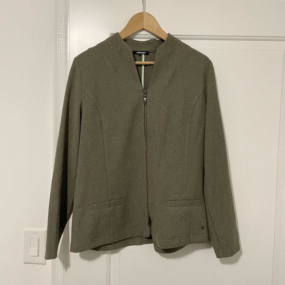 Olsen Europe Lightweight Jacket Size 12 EUC - Picture 1 of 6